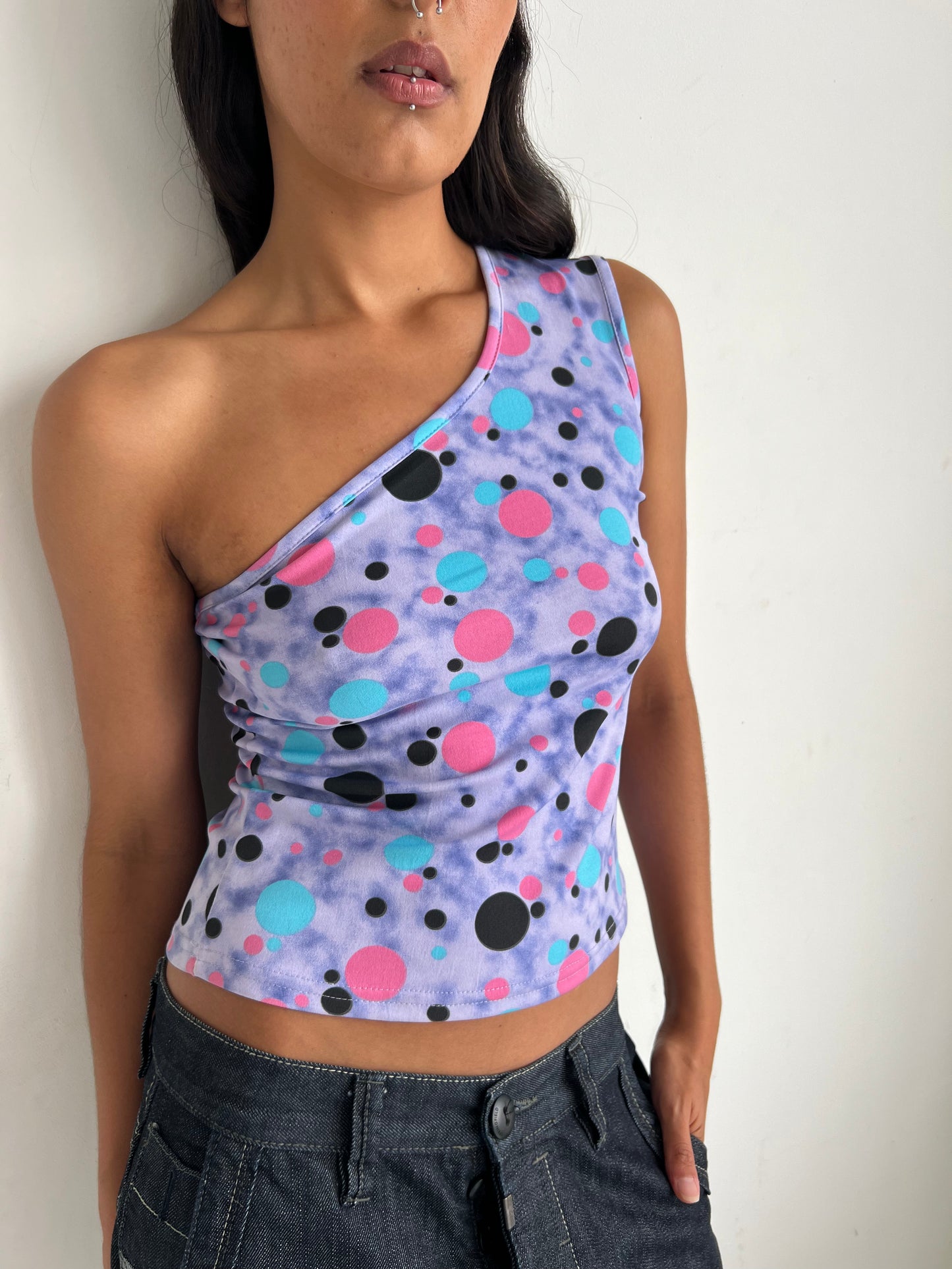 one shoulder top