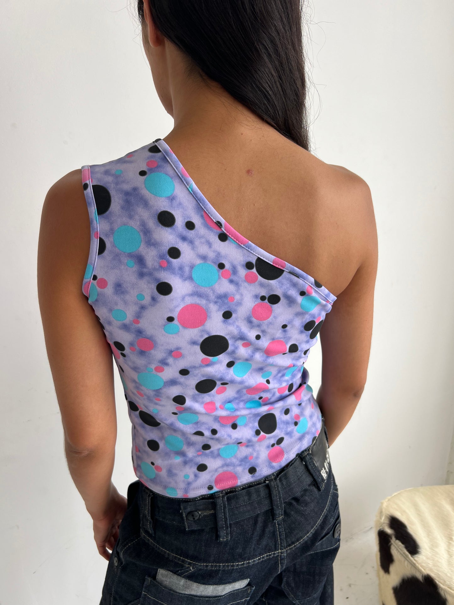 one shoulder top