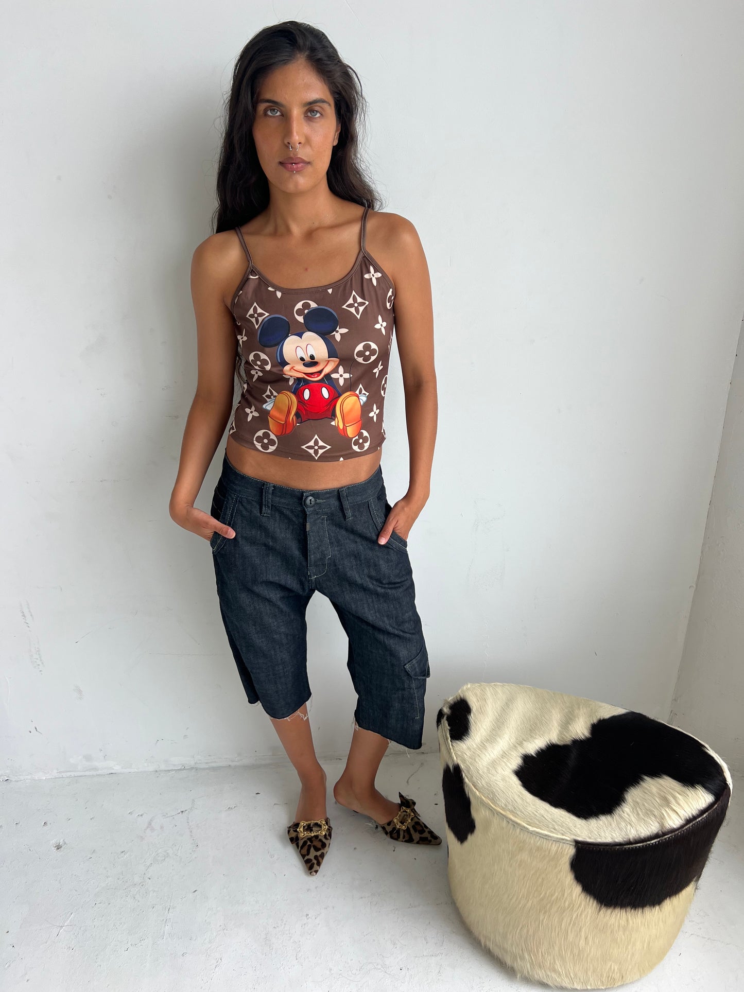 monogram cami