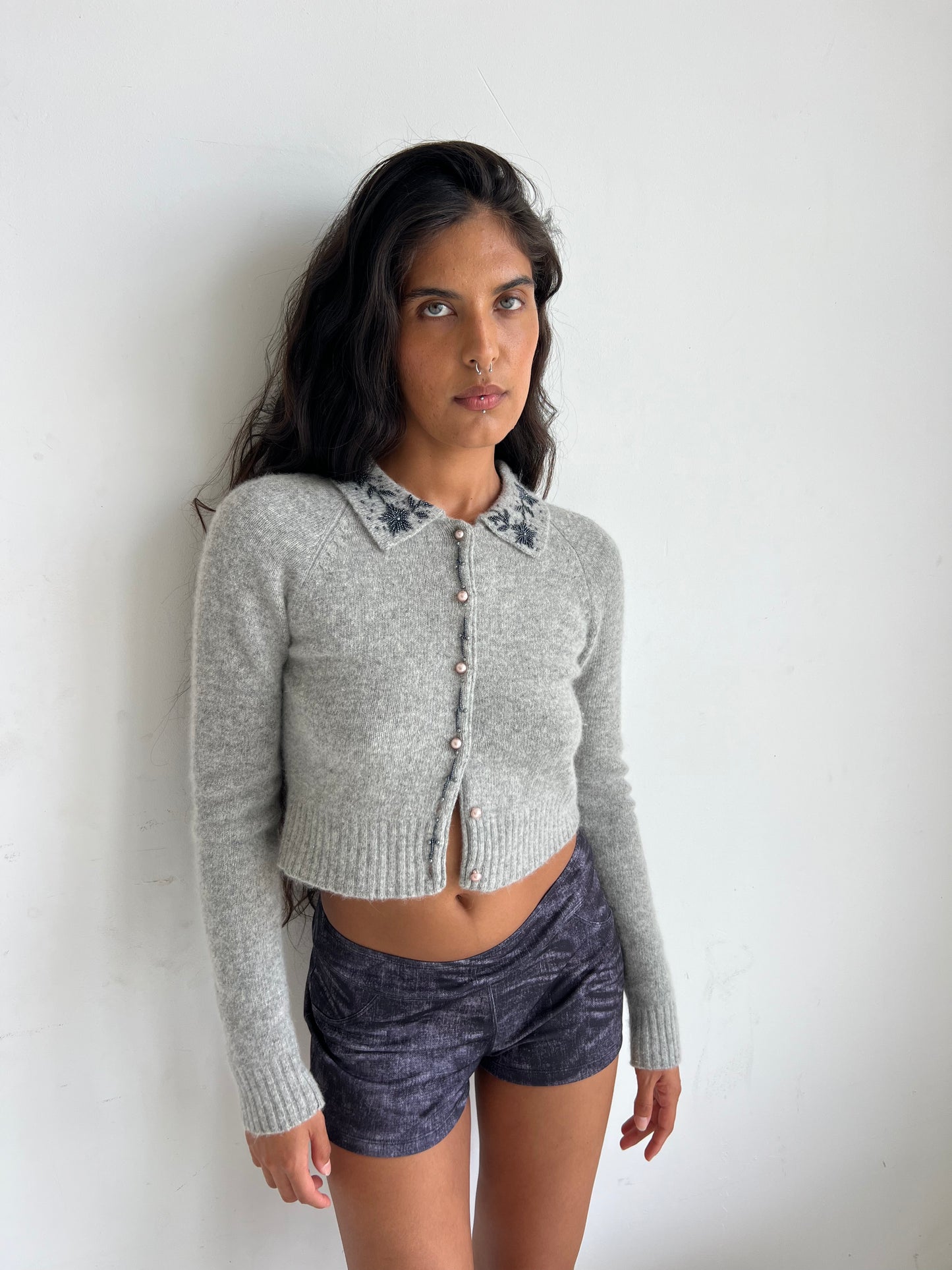 angora cardi