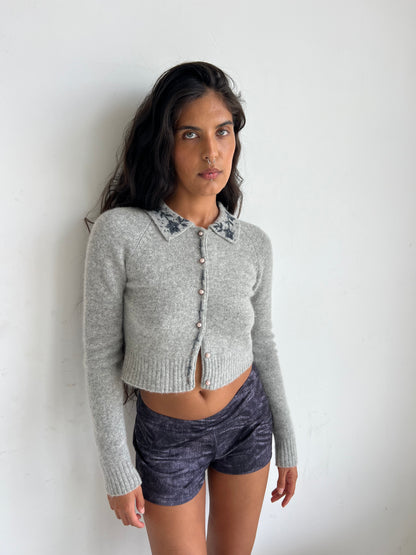 angora cardi