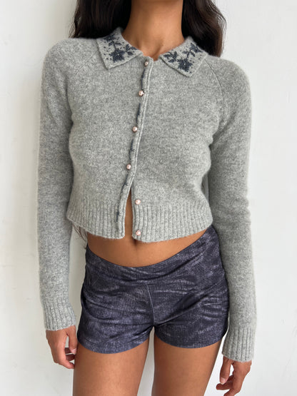 angora cardi