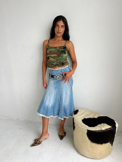 denim fishtail