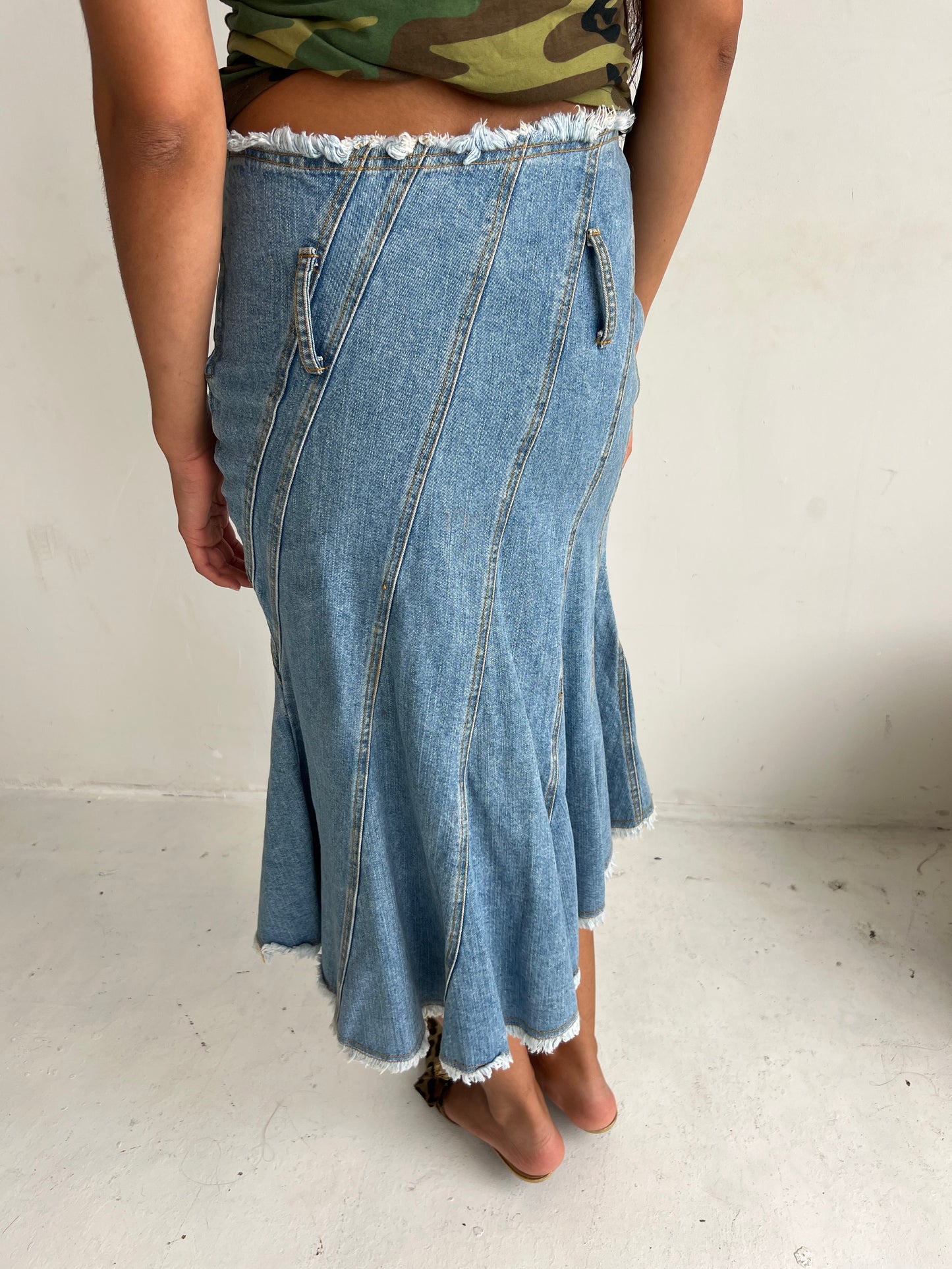 denim fishtail